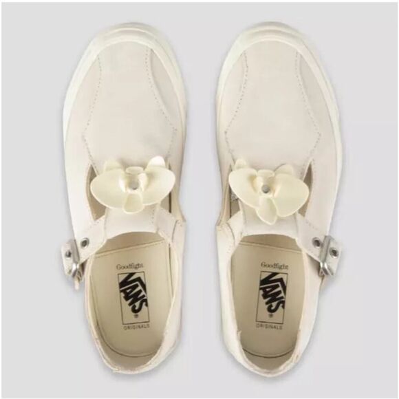 NEW Vans Bolt X Goodfight OG Style 93 LX Shoes 'Cream White' Woman 7.5 Men 6 - Picture 7 of 12